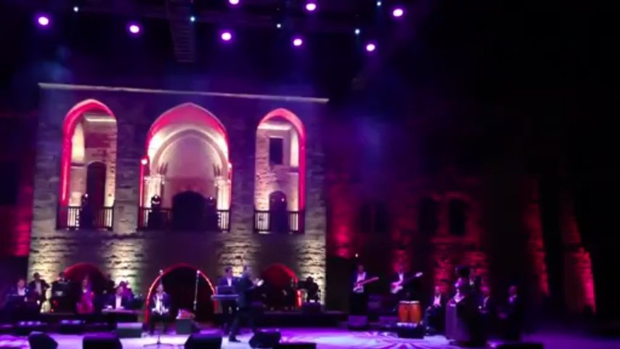 تقديم القيصر لنور عرقسوسي في مهرجان بيت الدين 2013