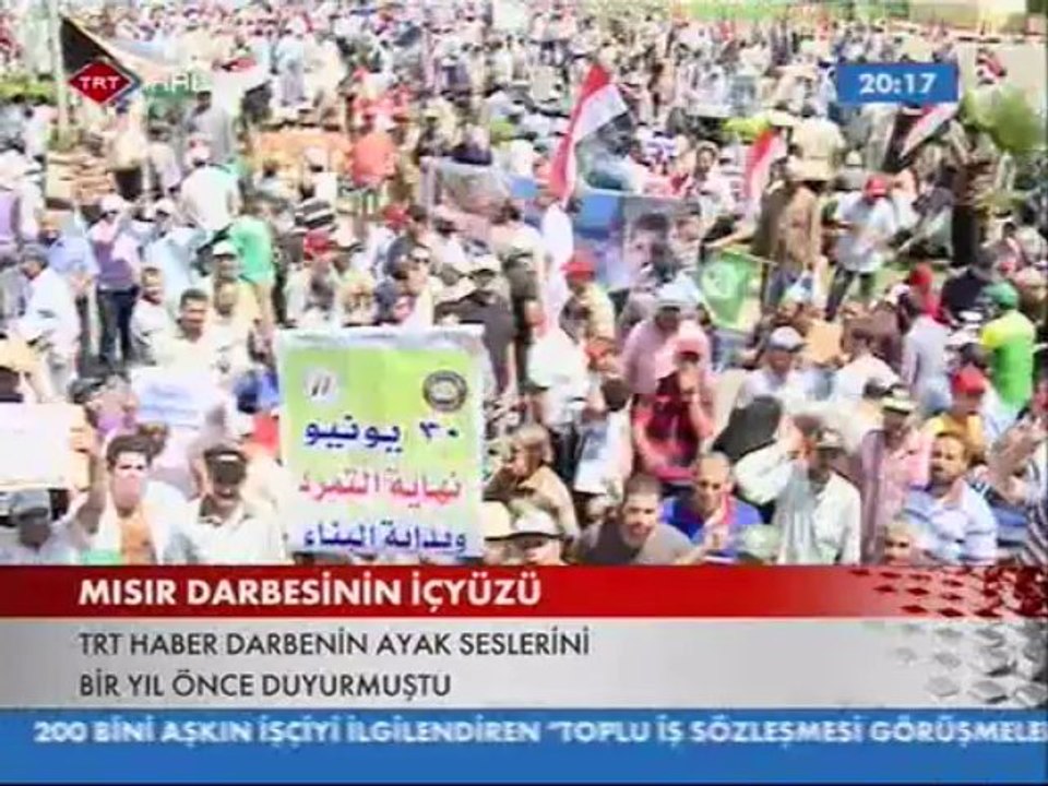 TRTHABER DARBEYİ GÖRMÜŞTÜ