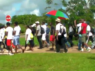 10ème Convoi pour les réparations-Marche vers l'habitation Mondélice