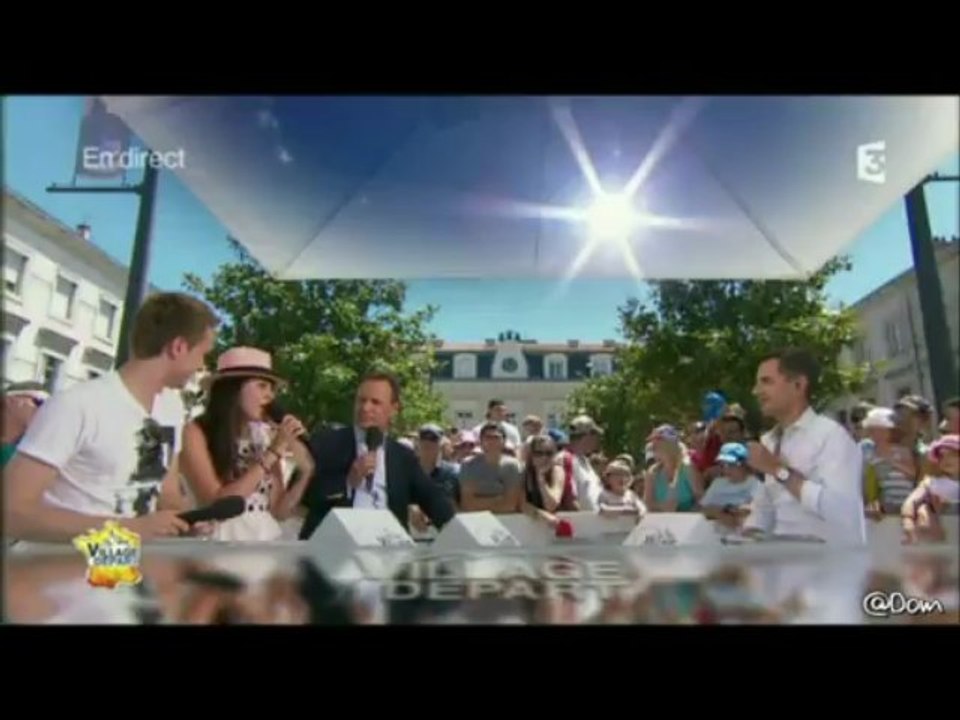 Nolwenn Leroy - Juste pour me souvenir - Interview -Sixième Continent  Village départ du Tour de France Castres - @Dom