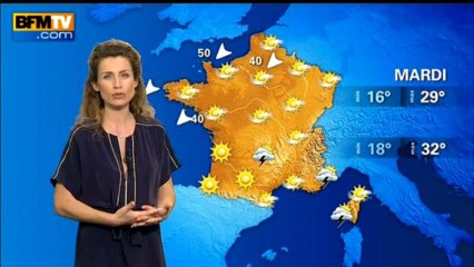La météo pour ce lundi 08/07