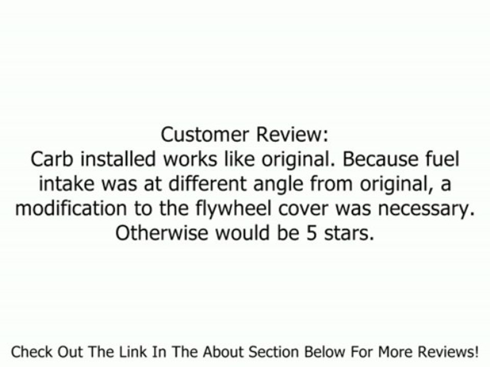 Honda GX200 6.5HP Engine Carburetor Carb Replaces #16100-ZL0-W51 Review