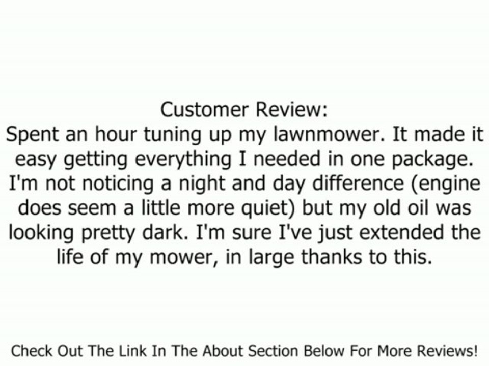 Champion BS11 Lawn Mower Tune-Up Kit, Briggs and Stratton 3.5 to 6.5 HP Quantum Engines Review