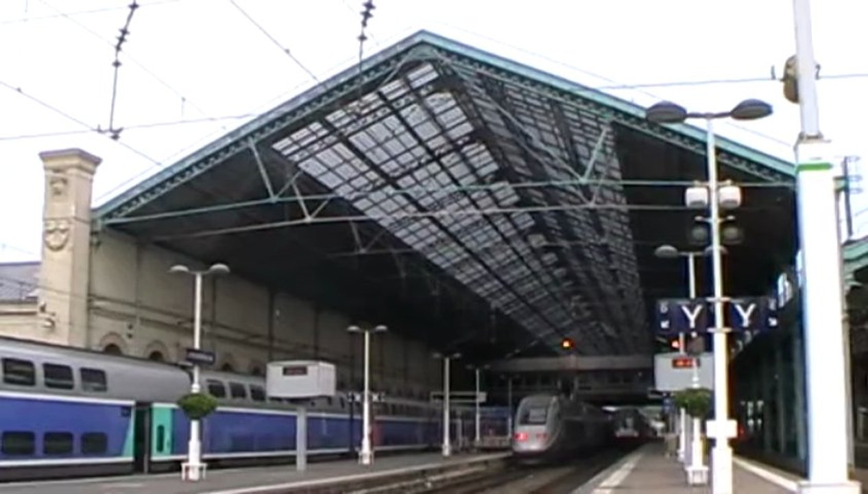 Vue sur la gare de Lyon Perrache