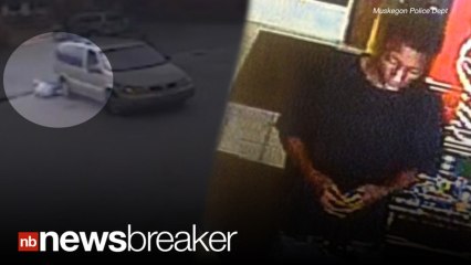BACKING INTO BABY: Child Uninjured after Van Clips, Drags His Stroller (CAUGHT ON TAPE)