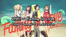 2NE1 - Falling In Love [finsub   hangul   romanization]