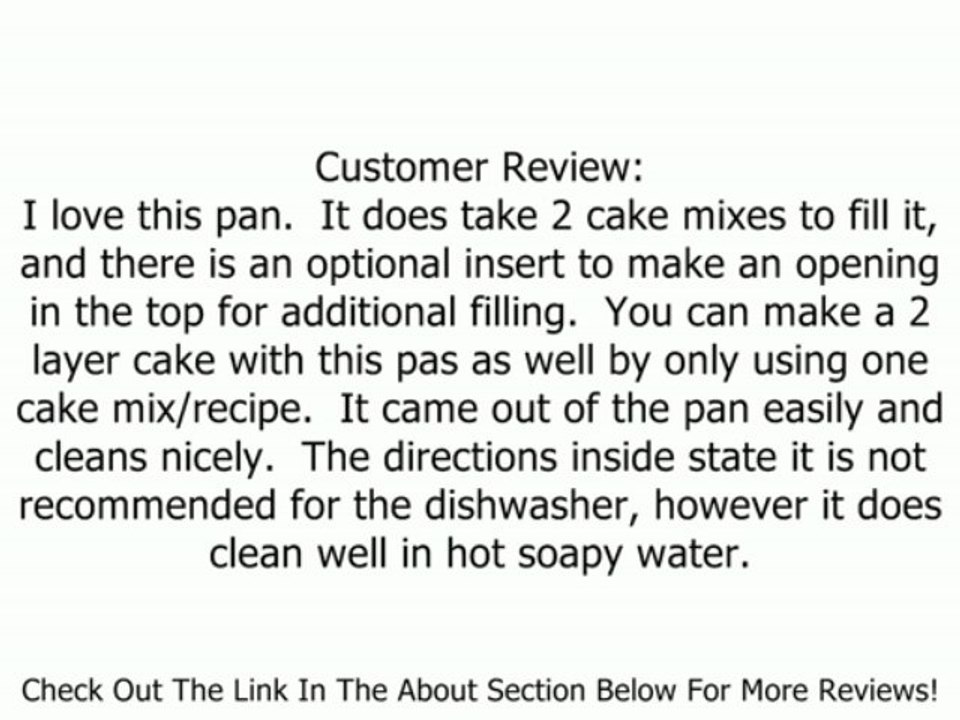 Jobar International JB5673 3 Tier Bake and Fill Cake Pan Review