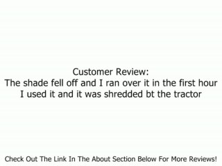 Husqvarna 531308322 Universal Lawn Tractor Sun Shade Review