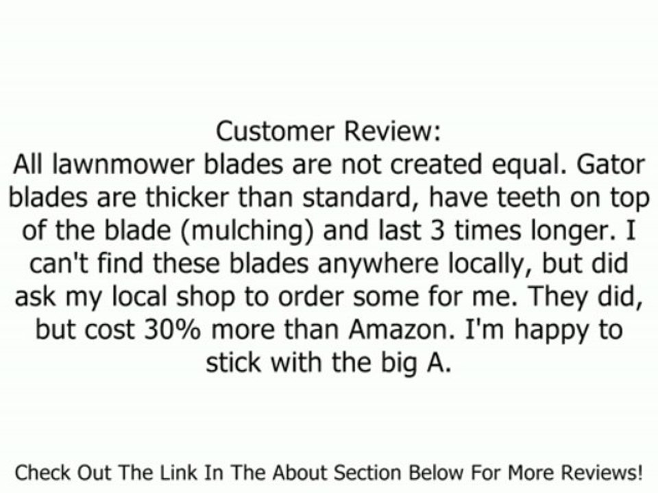 Oregon Gator Mulcher 3-N-1 Blade For 42-Inch Murray Lawn Mowers 97-601 Review