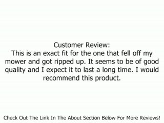 Replacement part For Toro Lawn mower # 114-1585 SHIELD-TRAILING Review