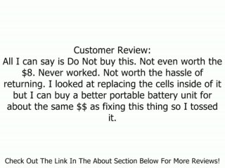 Black & Decker CP120B 20-Watt Power Backup Battery Pack Review