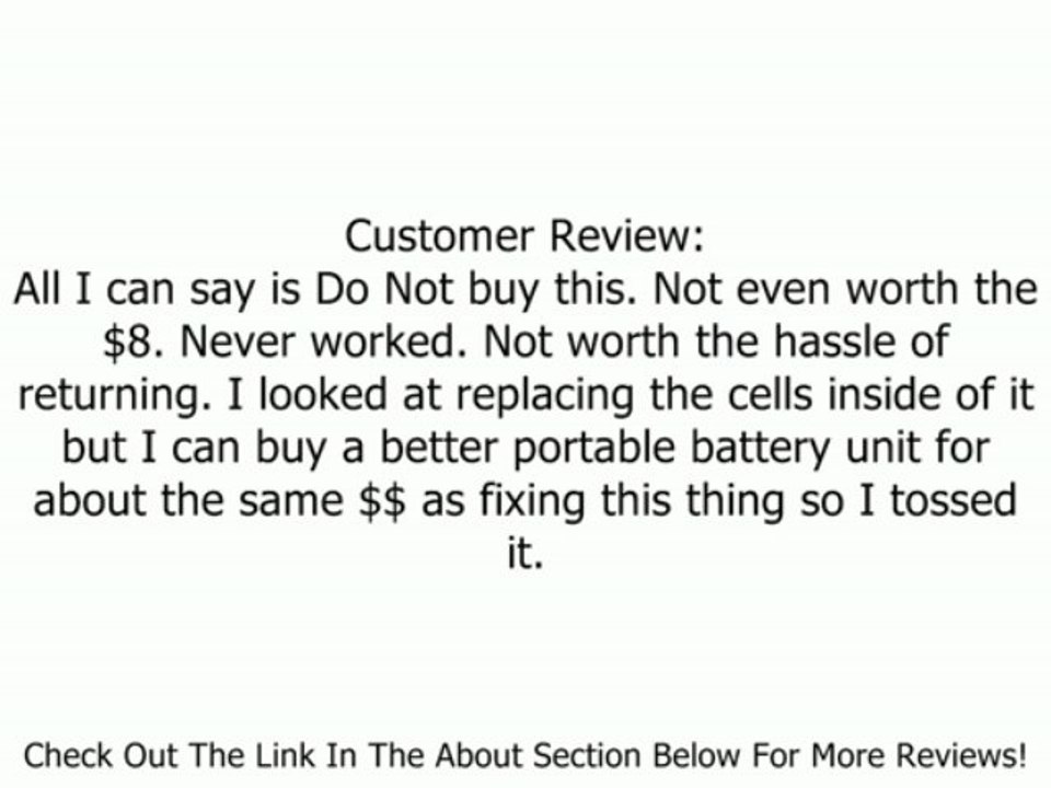 Black & Decker CP120B 20-Watt Power Backup Battery Pack Review