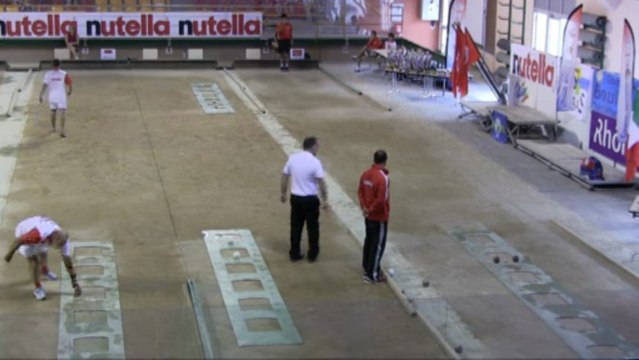 Finale précision U18 en HD, Tournoi International Jeannot Védrine, Sport-Boules, Saint-Vulbas 2013