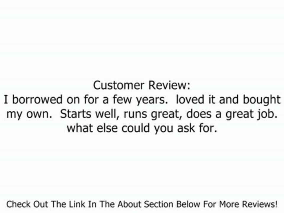 Troy-Bilt TB146 EC 12-Inch 29cc 4-Stroke Gas Powered Garden Cultivator/Tiller Review