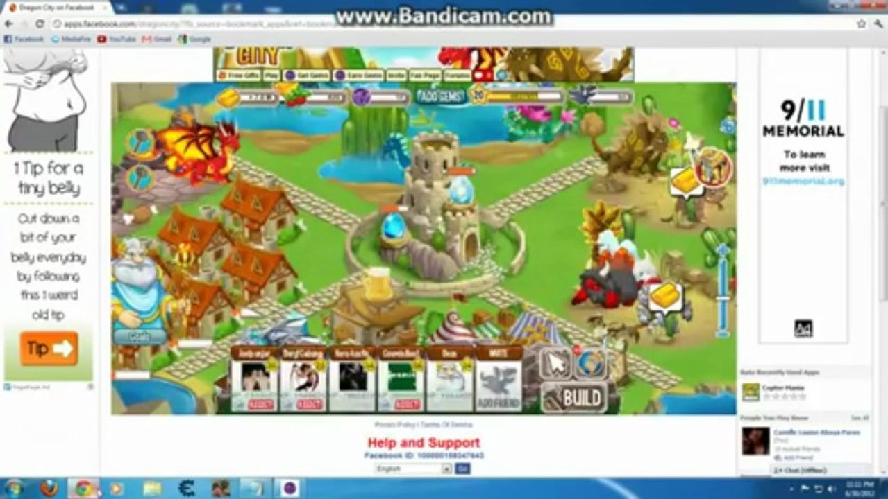 Dragon City Hack 2013 - get gold, gems and dragons - New version_100% working!!