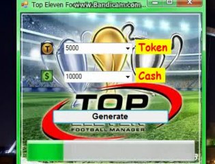 Latest NEW Top Eleven 2013 token and cash hack updated