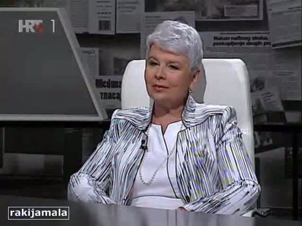 Nedjeljom u 2 - Jadranka Kosor (7. srpnja 2013.) 1/2