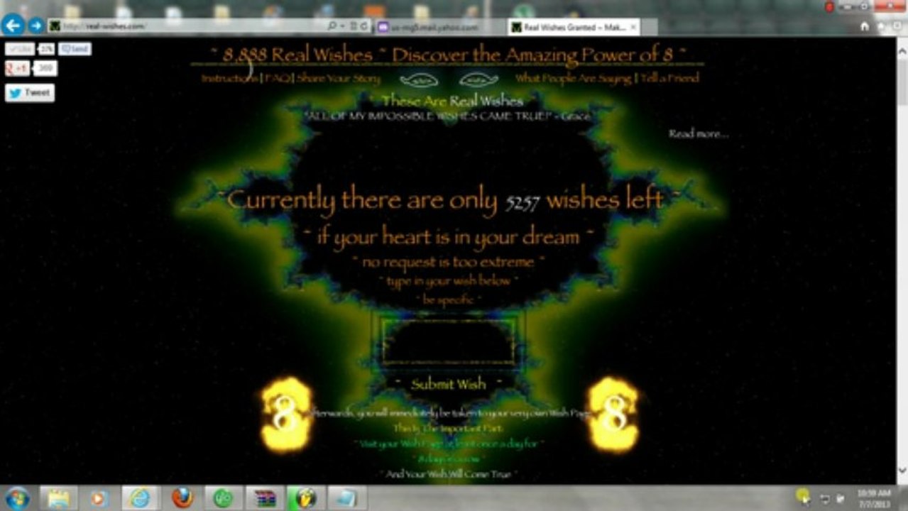 omg!! make your wish come true!!!...real
