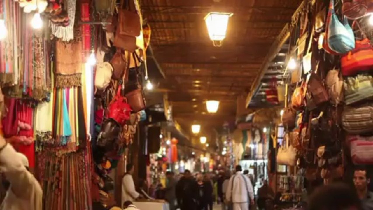 La diversite de la ville du Marrakech