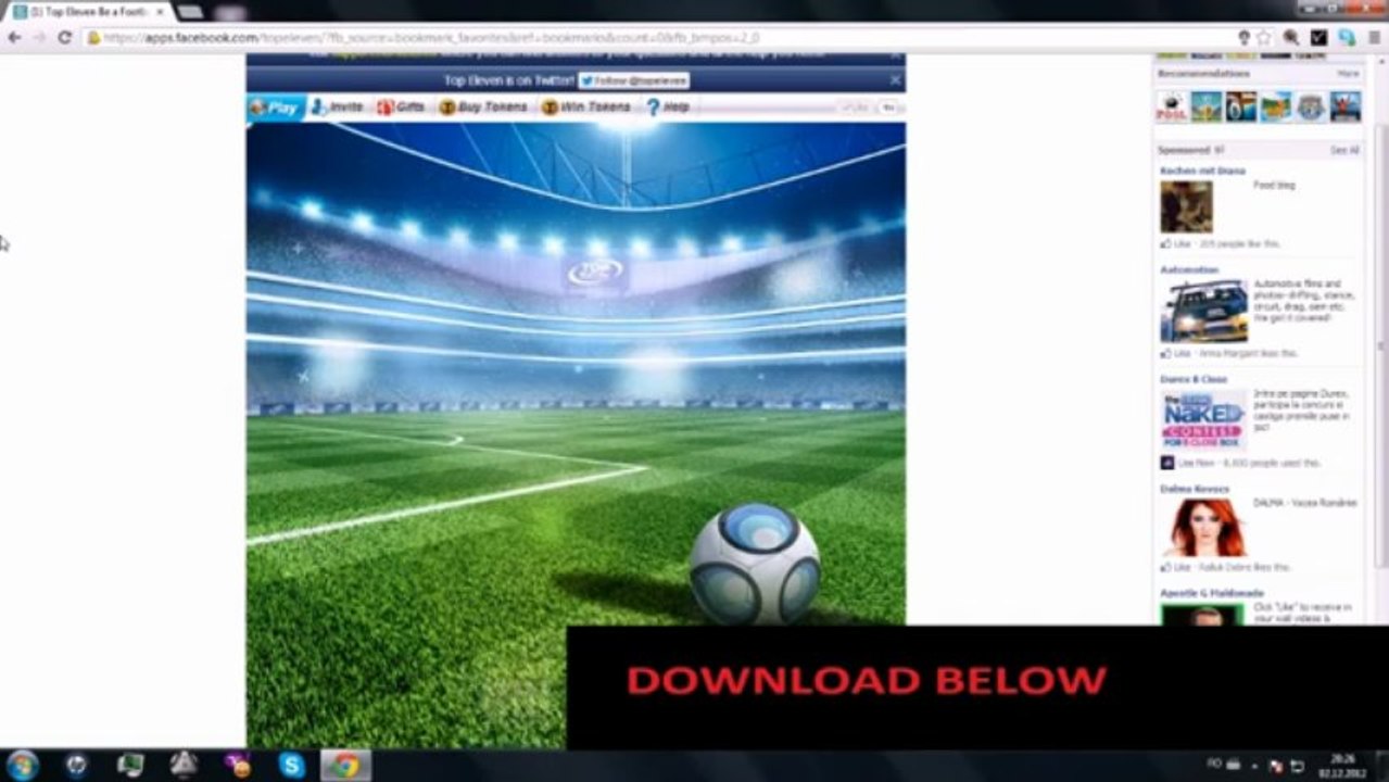 Latest Top Eleven Token Hack tool Download Now