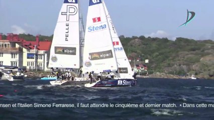 JT Voile Lundi 8 Juillet Francais - Match Cup Sweden