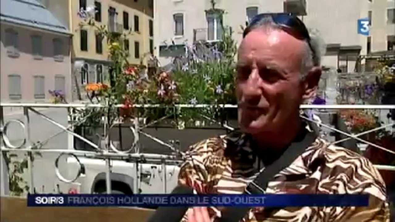 François Hollande dans le Sud-Ouest