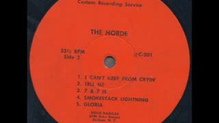 The Horde  Smokestack Lightning 1967