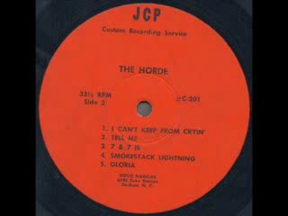The Horde  Smokestack Lightning 1967
