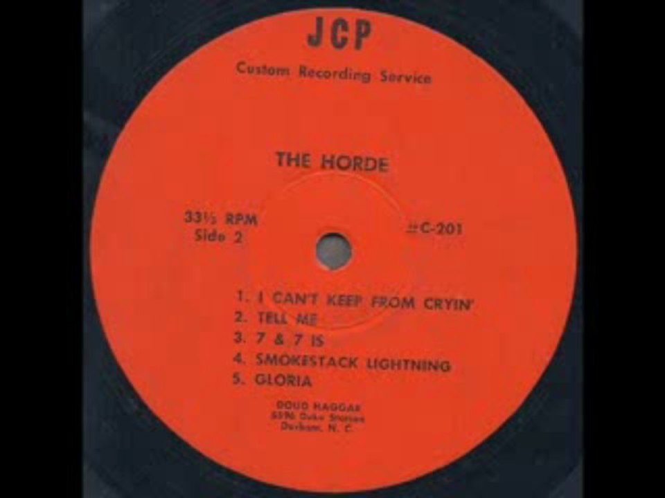 The Horde  Smokestack Lightning 1967