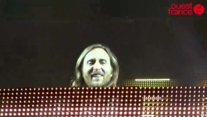 David Guetta au festival de Poupet