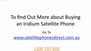 Don't Get The Surpise Of Your Life When Calling An Iridium 9555 Satellite Phone