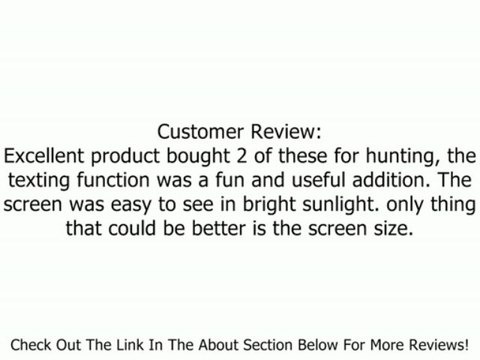 Garmin Rino 655t US GPS with TOPO 100K Maps Review