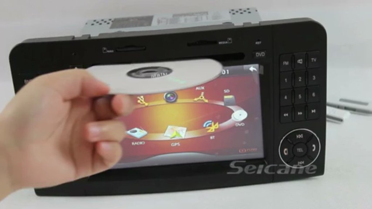 Mercedes-Benz ML Class W164 ML300 ML350i head unit Android DVD GPS Radio