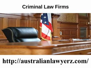 Australian Criminal Defense Lawyers