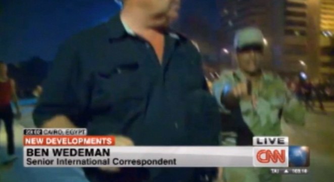 Un direct de CNN interrompu par l'armée égyptienne