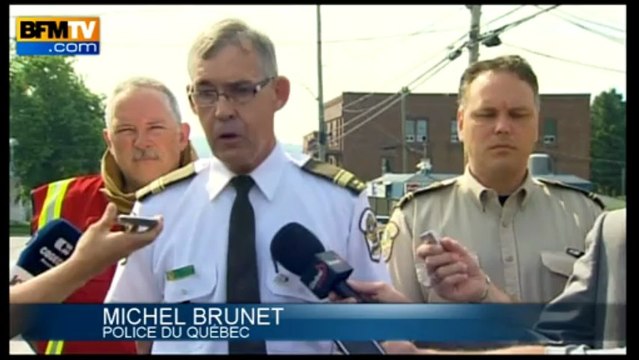 Accident de train au Canada: incendies maîtrisés, 5 morts et 40 disparus - 8/07