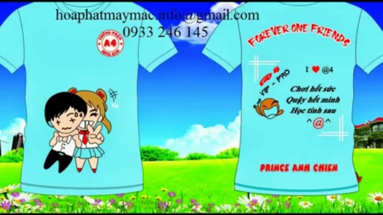 ÁO THUN QUẢNG CÁO, ÁO THUN QUÀ TẶNG, CÔNG TY CHUYÊN MAY ÁO THUN ĐỒNG PHỤC - YouTube