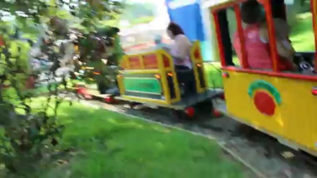 a dennlys parc le 8.07.2013 in petit tour de train avec mon frere et ma soeur