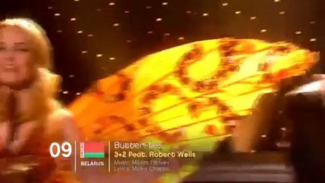 3 + 2 feat. Robert Wells - Butterflies (Belarus '10)