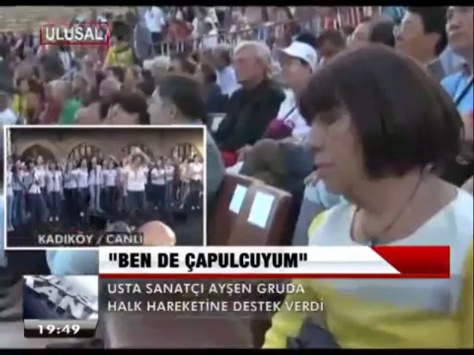 AYŞEN GRUDA; BEN DE ÇAPULCUYUM