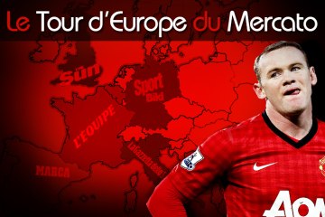 Rooney vers Barcelone, Suarez à Arsenal ? Le Tour d'Europe du mercato !