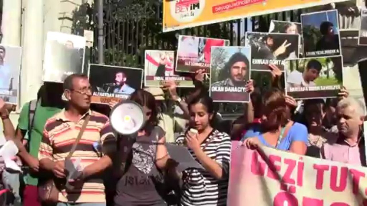 Gezi Direnişi Tutuklu Aileleri Eylemi - 7.7.2013, Galatasaray