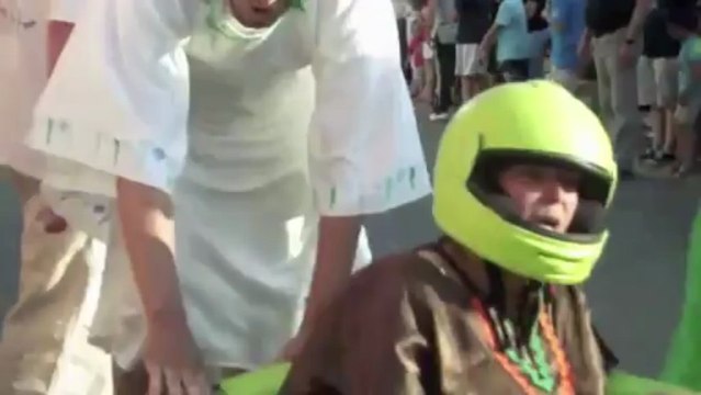 1er championnat du monde de baignoire à roulettes à Rieux en Cambrésis