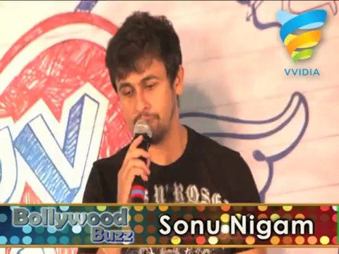 Sonu Nigam arrives for the song launch of Luv you Soniyo