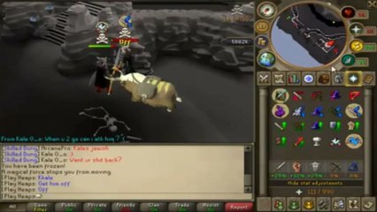 HE WASN'T EVEN USING GLOVES!