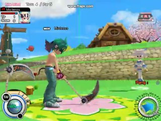 Hio hole 4 pink wind top spike spin avant 30