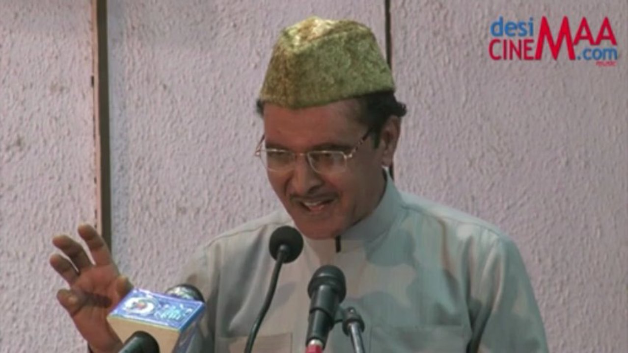 Dr ZAFAR MURADABADI-DARD AZIJE JAHAN PAYA. (MUSHAIRA) IN HD.
