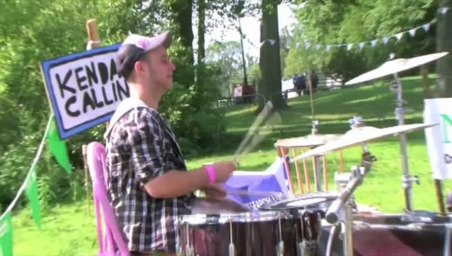 Riot Jazz Brass Band // Acoustic Lakeside Session @ Kendal Calling 2011