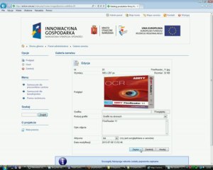 ActiveCMS - zmiana obrazka i podpisu