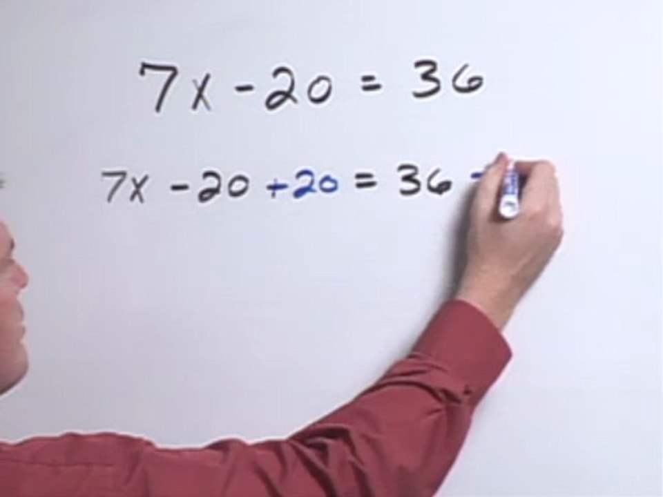 How to Solve Multi Step Equation